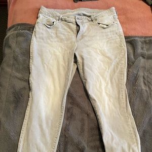 Old Navy Mid Rise Grey Jeans